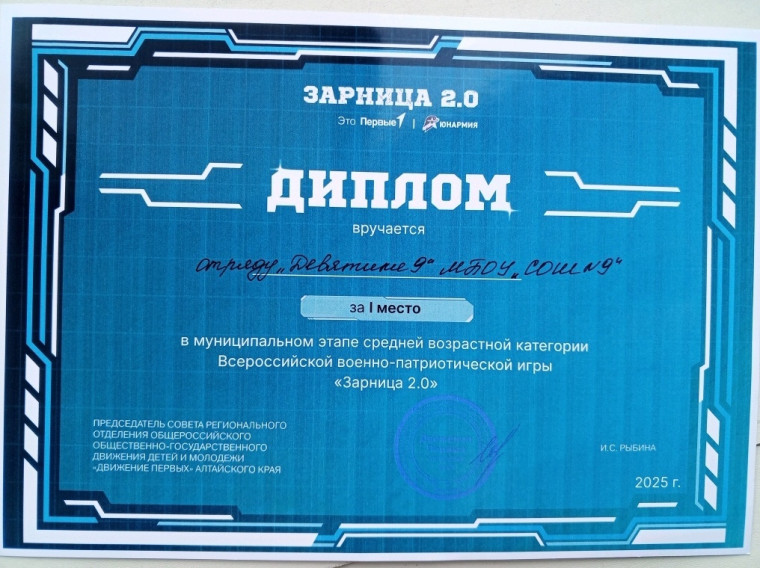 Зарница 2.0.